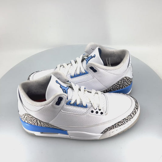 Jordan 3 Retro UNC (2020) - Size 8