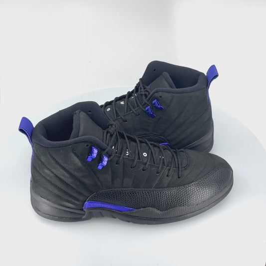 Jordan 12 Retro Black Dark Concord - Size 11